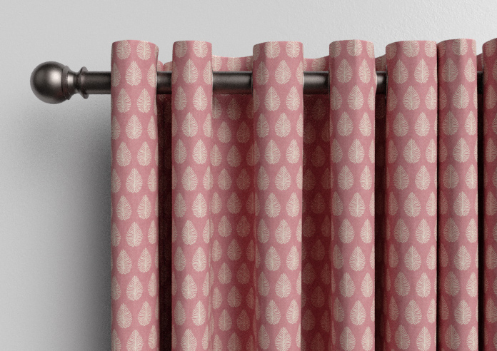 Emily Bond Jaipur, Raspberry - Made to Measure Curtains - Image 12